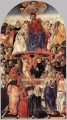 Die Krönung der Jungfrau Sieneser Francesco di Giorgio